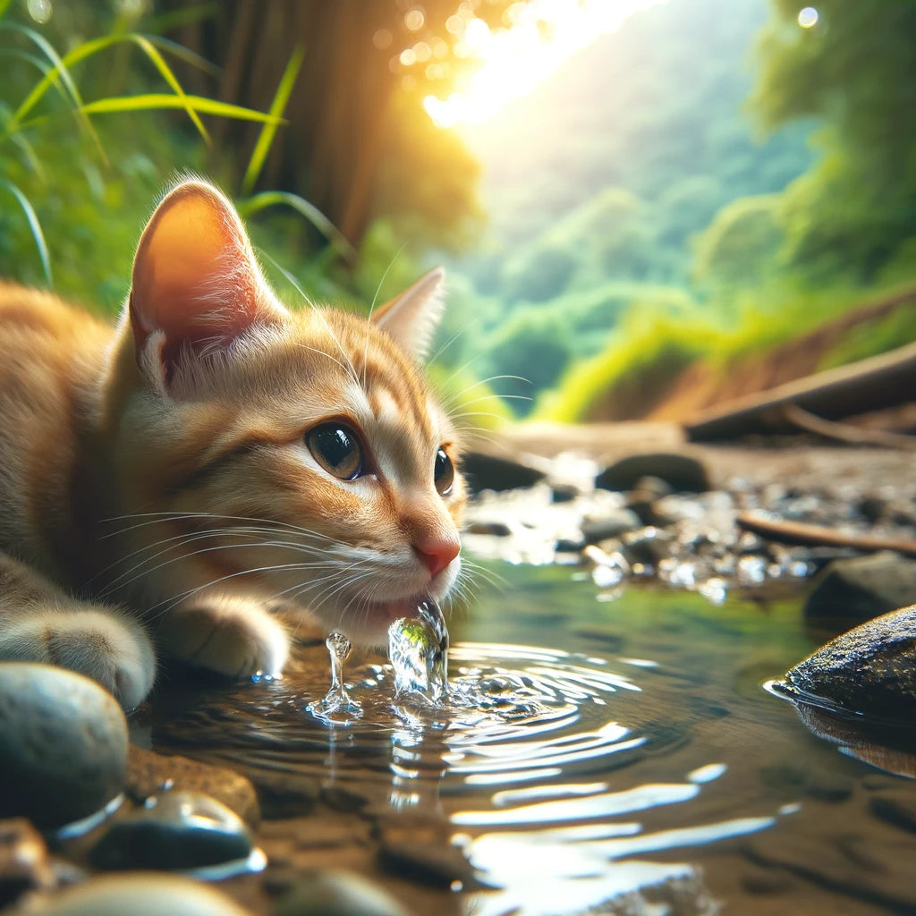 Enhancing Your Cat's Health with a Stainless Steel/Metal Water Fountain